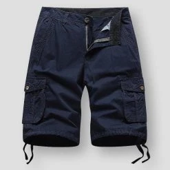 QINXUANZIJIE Man Wardrobe Store Men's Apparels North Royal Flanders Cargo Shorts