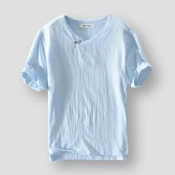 Cotton Linen Store Men's Apparels Saint Morris Quensel Linen Shirt