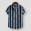 Moringcute Store Sky Madrid Ringsted Striped Shirt