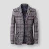 DY Suits Blazer Store Men's Apparels Sky Madrid Gavarnie Plaid Blazer 2 DY Suits Blazer Store Men's Apparels Sky Madrid Gavarnie Plaid Blazer