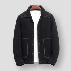 COODRONY Official Store Sky Madrid Lismore Suede Jacket Men's Apparels