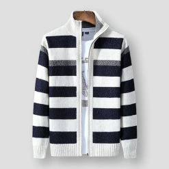 Fantasying Saint Morris Renton Striped Cardigan