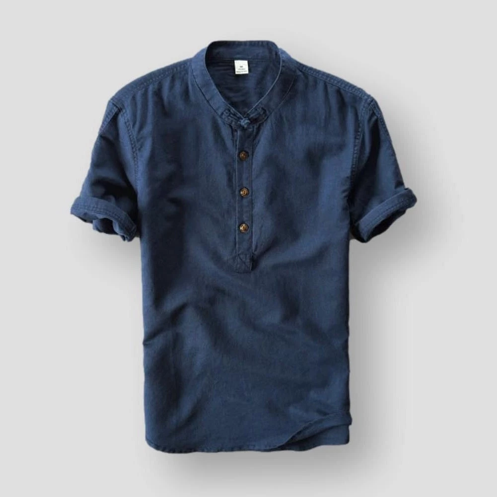 Cotton Linen Store Sky Madrid Pireas Linen Shirt Men's Apparels 7 Cotton Linen Store Sky Madrid Pireas Linen Shirt Men's Apparels