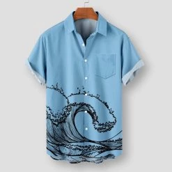 Jkone Store Sky Madrid Kauai Wave Shirt