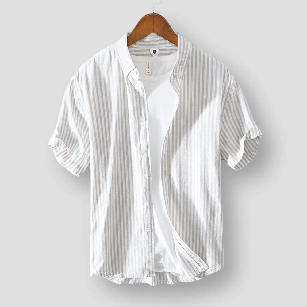 BOKCHOY Official Store North Royal Esbjerd Striped Shirt 4 BOKCHOY Official Store North Royal Esbjerd Striped Shirt