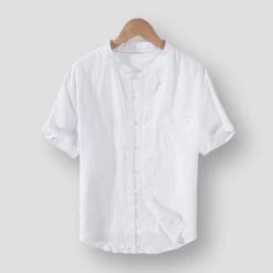 BOU Store Men's Apparels Saint Morris Ambler Linen Shirt