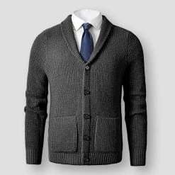 Cashmere Sweater Store Men's Apparels Saint Morris Monterey Wool Cardigan