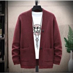 Knight Of Liberty--Sportswear Leisurewear And Jeans Specialty Store Men's Apparels Sky Madrid Pocket Cardigan