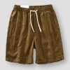 Pinecypress Official Store Sky Madrid Namur Linen Shorts Men's Apparels