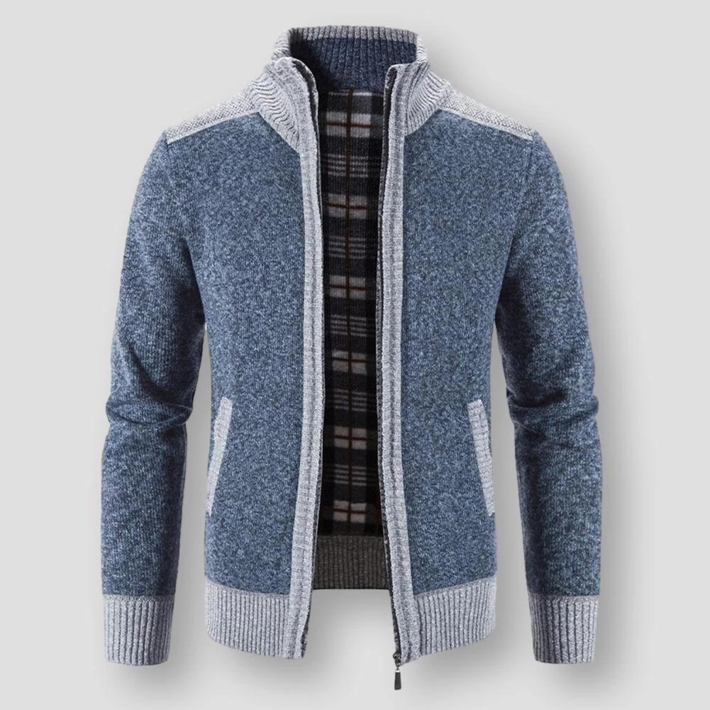 Shop911555224 Store Men's Apparels Sky Madrid Wool Knitted Jacket 3 Shop911555224 Store Men's Apparels Sky Madrid Wool Knitted Jacket