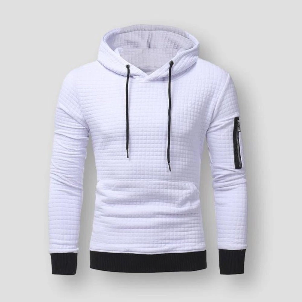 MRMT Stay Here Store Sky Madrid Textured Slim Hoodie 3 MRMT Stay Here Store Sky Madrid Textured Slim Hoodie