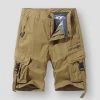 QUANBO Official Flagship Store Saint Moris Cobram Cargo Shorts Men's Apparels
