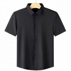 Purple Street North Royal Short Sleeve Striped Shirt Men's Apparels