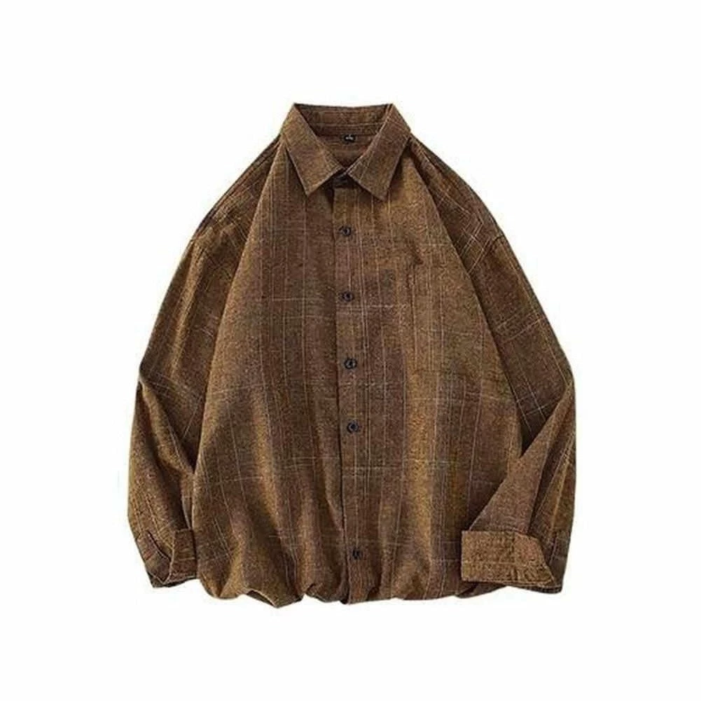 Chinese Bao's Industrial Co. Ltd. Men's Apparels North Royal Oversized Plaid Shirt 3 Chinese Bao's Industrial Co. Ltd. Men's Apparels North Royal Oversized Plaid Shirt