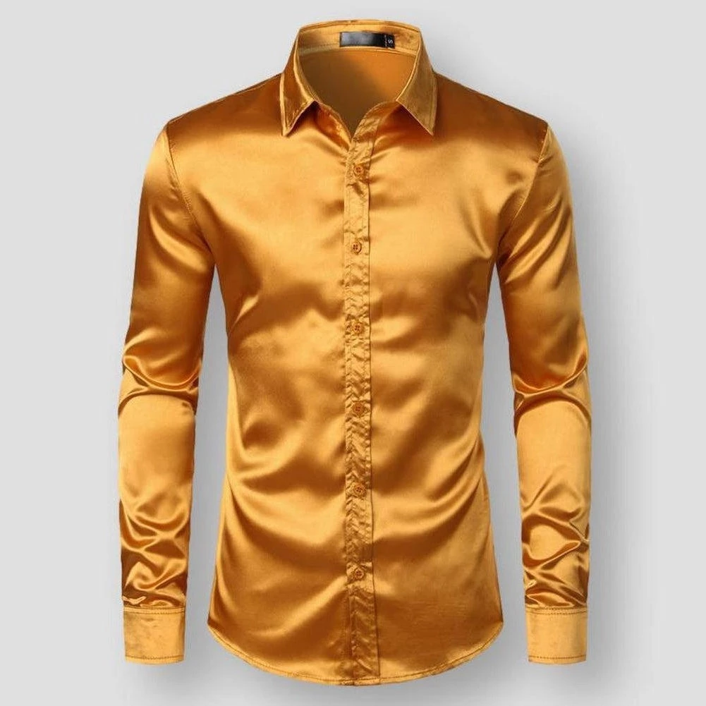 Hipster Wardrobe Store Sky Madrid Sheridan Satin Shirt Men's Apparels 5 Hipster Wardrobe Store Sky Madrid Sheridan Satin Shirt Men's Apparels