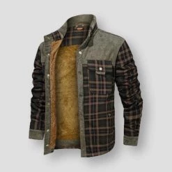 QSuper Official Store North Royal Fleece Plaid Jacket 9 QSuper Official Store North Royal Fleece Plaid Jacket