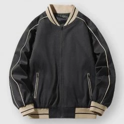 MEN SLS Store Men's Apparels North Royal Bonney Baseball Jacket