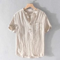 Cotton Linen Store North Royal Bahama Linen Shirt Men's Apparels