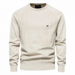 AIOPESON Official Store Men's Apparels Saint Morris Oregon Cotton Sweater