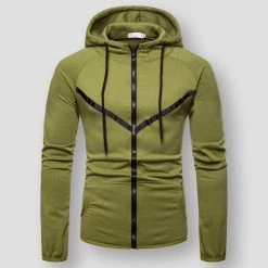 HCXY Official Store North Royal Como Hooded Sweatshirt Men's Apparels