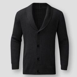 Shop911555224 Store Men's Apparels Sky Madrid Wool Knitted Cardigan