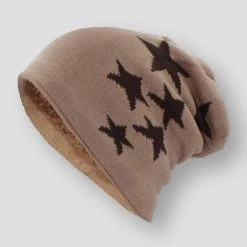 ALtobefun Factory Store Saint Martin Fluffy Star Beanie