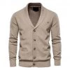 AIOPESON Official Store Men's Apparels Saint Morris Wool Pocket Cardigan