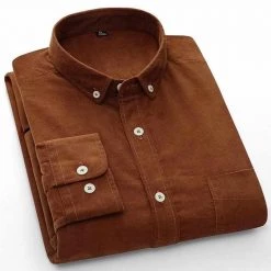 PAOLO SIRUM Official Store Classic Corduroy Shirt