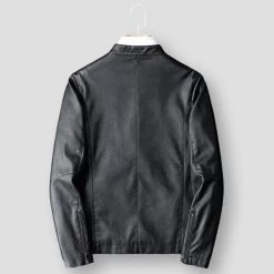 Woodvoice Official Store Sky Madrid Desert Rider Leather Jacket