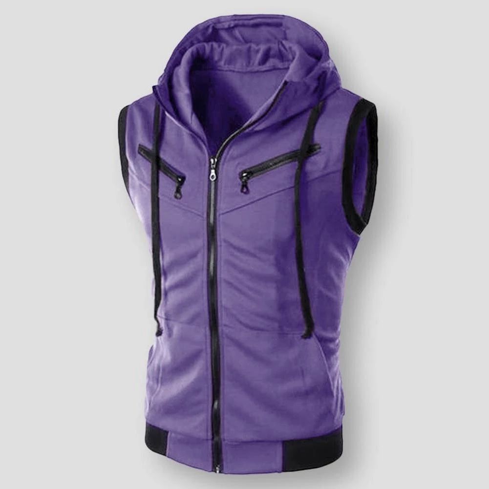 YUNDONG Store Saint Morris Elburg Hooded Vest 8 YUNDONG Store Saint Morris Elburg Hooded Vest
