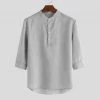 Micomico Store Sky Madrid Havana 3/4 Shirt Men's Apparels