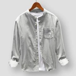 MOGELAISI Official Store Saint Morris Pattaya Cotton Shirt