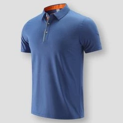 GEBANQI Official Store Sky Madrid Irvine Quick-Dry Polo Shirt Men's Apparels