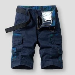 DARPHINKASA Two Store Saint Morris Camo Cargo Shorts Men's Apparels