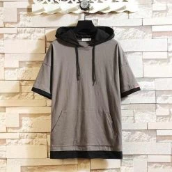 Moringcute Store Saint Morris Loose Hooded T-Shirt 6 Moringcute Store Saint Morris Loose Hooded T-Shirt