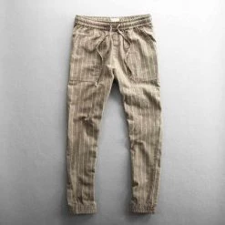 The Mystic Store Men's Apparels Sky Madrid Coastal Club Linen Pants