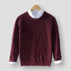Cotton Linen Store North Royal Alos Knitted Pullover