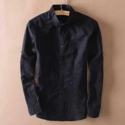 The Mystic Store Saint Morris Linen Long-Sleeve Shirt 11 The Mystic Store Saint Morris Linen Long-Sleeve Shirt