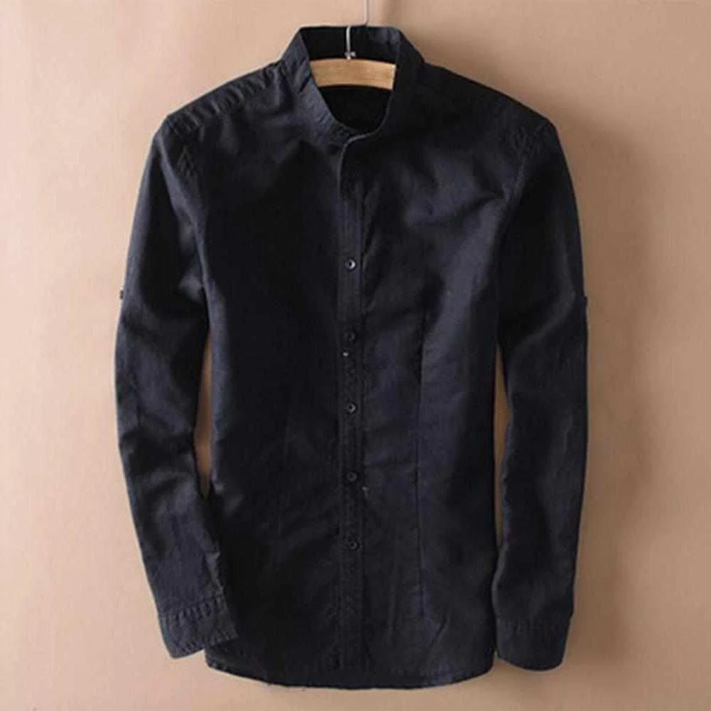 The Mystic Store Saint Morris Linen Long-Sleeve Shirt 7 The Mystic Store Saint Morris Linen Long-Sleeve Shirt