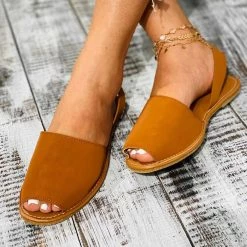 NiZouKai NiZouKai Store Sky Madrid Leather Open Toe Sandals Women's Apparels