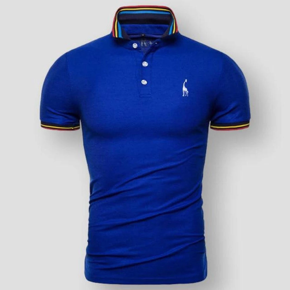 AIOPESON Official Store Men's Apparels Sky Madrid Columbus Polo Shirt 4 AIOPESON Official Store Men's Apparels Sky Madrid Columbus Polo Shirt