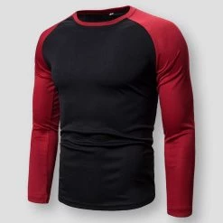 WOWKA Store Saint Morris Raglan Cotton Shirt Men's Apparels