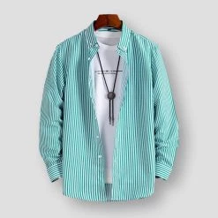 Shop5572109 Store Men's Apparels North Royal Garenne Striped Shirt 10 Shop5572109 Store Men's Apparels North Royal Garenne Striped Shirt