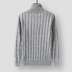 Fashion Flash Men's Apparels Saint Morris Bergen Turtleneck Pullover