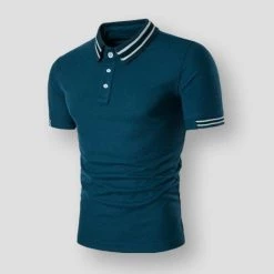 Sheng Meng - Store Sky Madrid Classic Polo Shirt Men's Apparels