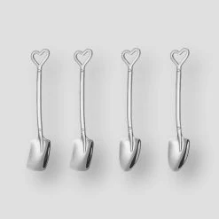Dreamy Life Store Home Saint Morris Stainless Steel Heart Spoons