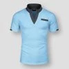 High-endmenclothing Store Sky Madrid Achen Polo Shirt Men's Apparels 2 High-endmenclothing Store Sky Madrid Achen Polo Shirt Men's Apparels