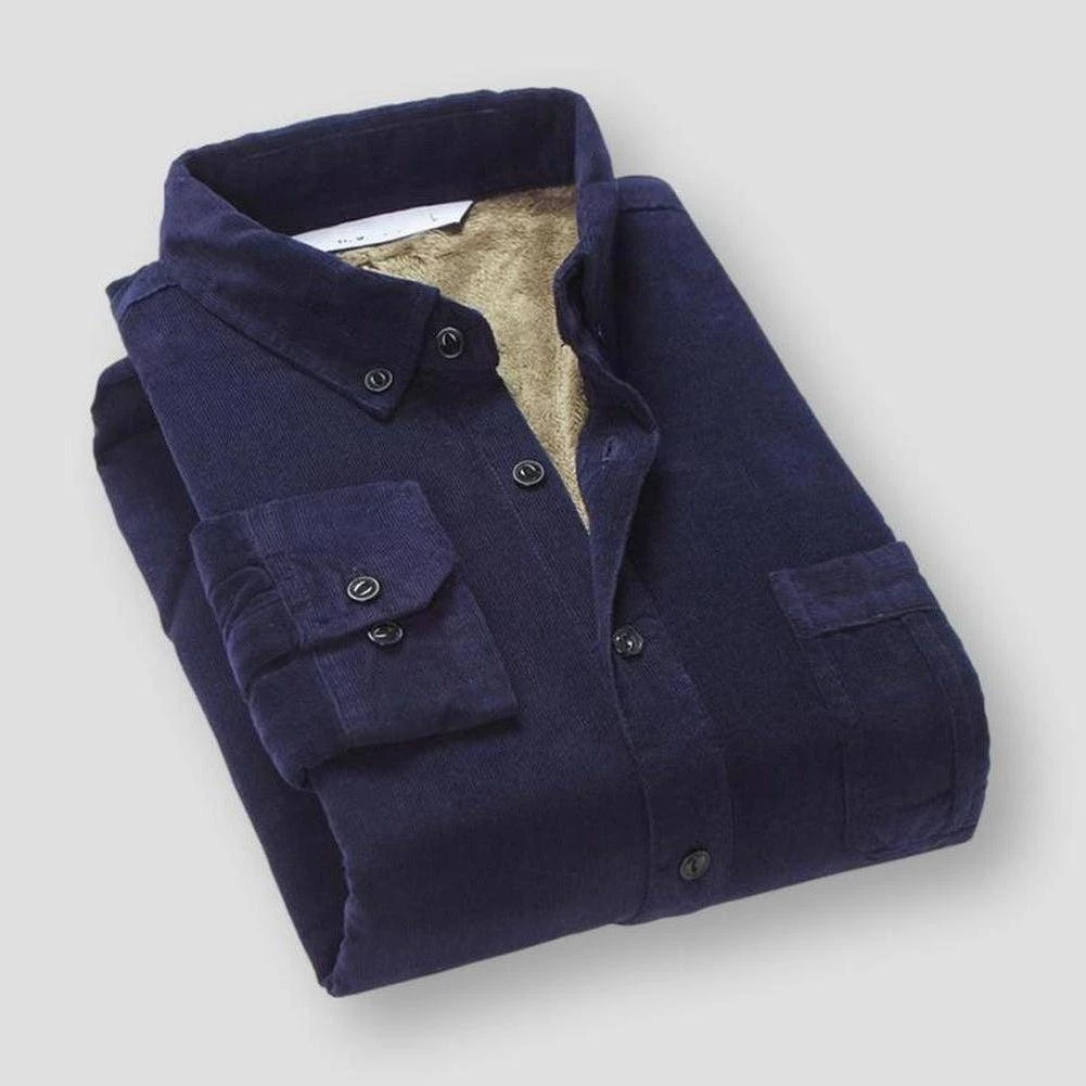 Shop412624 Store North Royal Thermal Corduroy Shirt Men's Apparels 4 Shop412624 Store North Royal Thermal Corduroy Shirt Men's Apparels