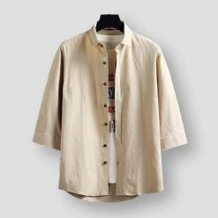 Wetailor Official Store Sky Madrid Alost Cotton Shirt Men's Apparels