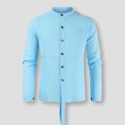 Men's Attire Clothes Store Saint Morris Bochum Linen Shirt Men's Apparels